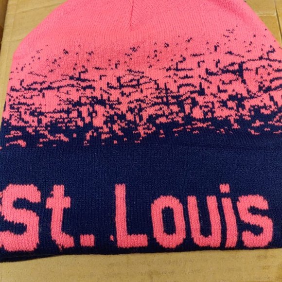 3 Models --LIDA Collection Women Beanie Hat With St. Louis Logos - Picture 5 of 7